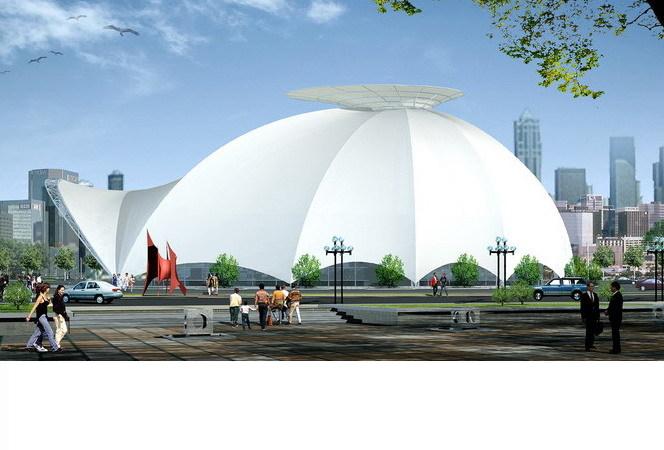 商場(chǎng)膜結(jié)構(gòu)